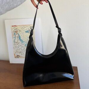 Staud Polished Leather Handbag